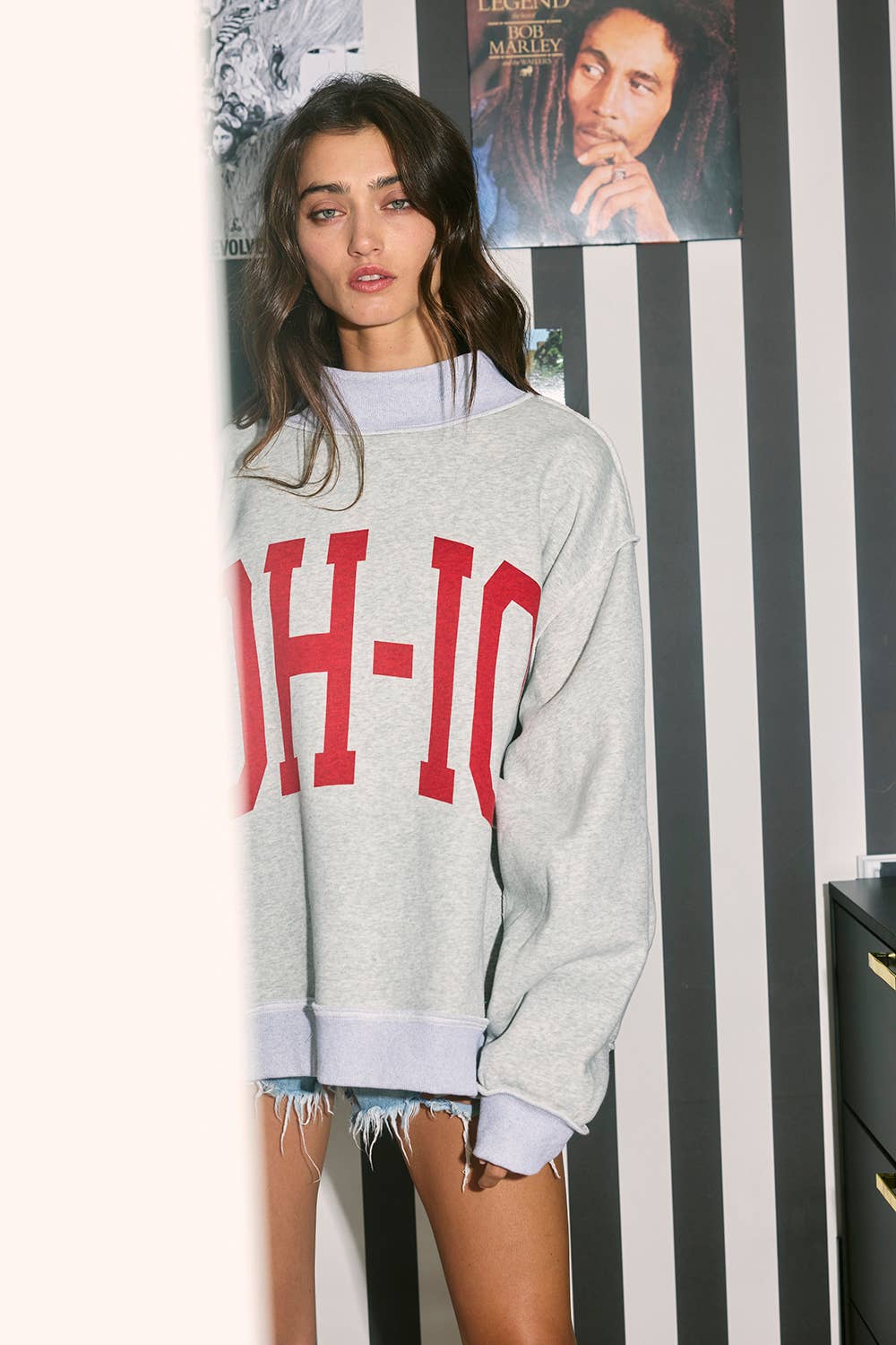 OH-IO Mockneck Sweatshirt