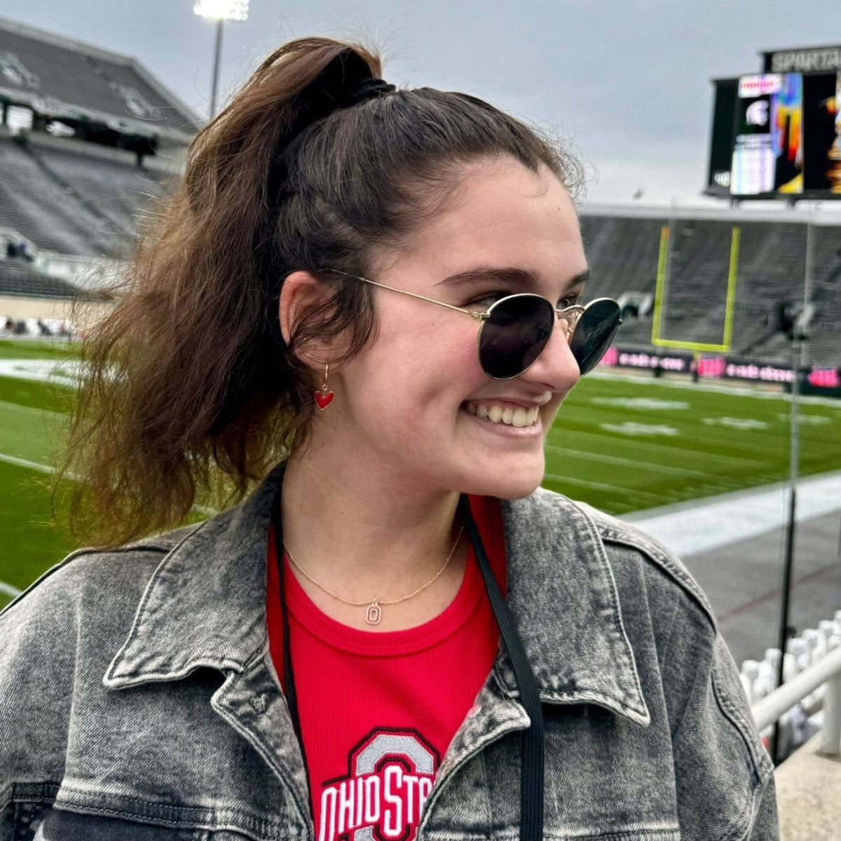 Ohio State University Charm Necklace