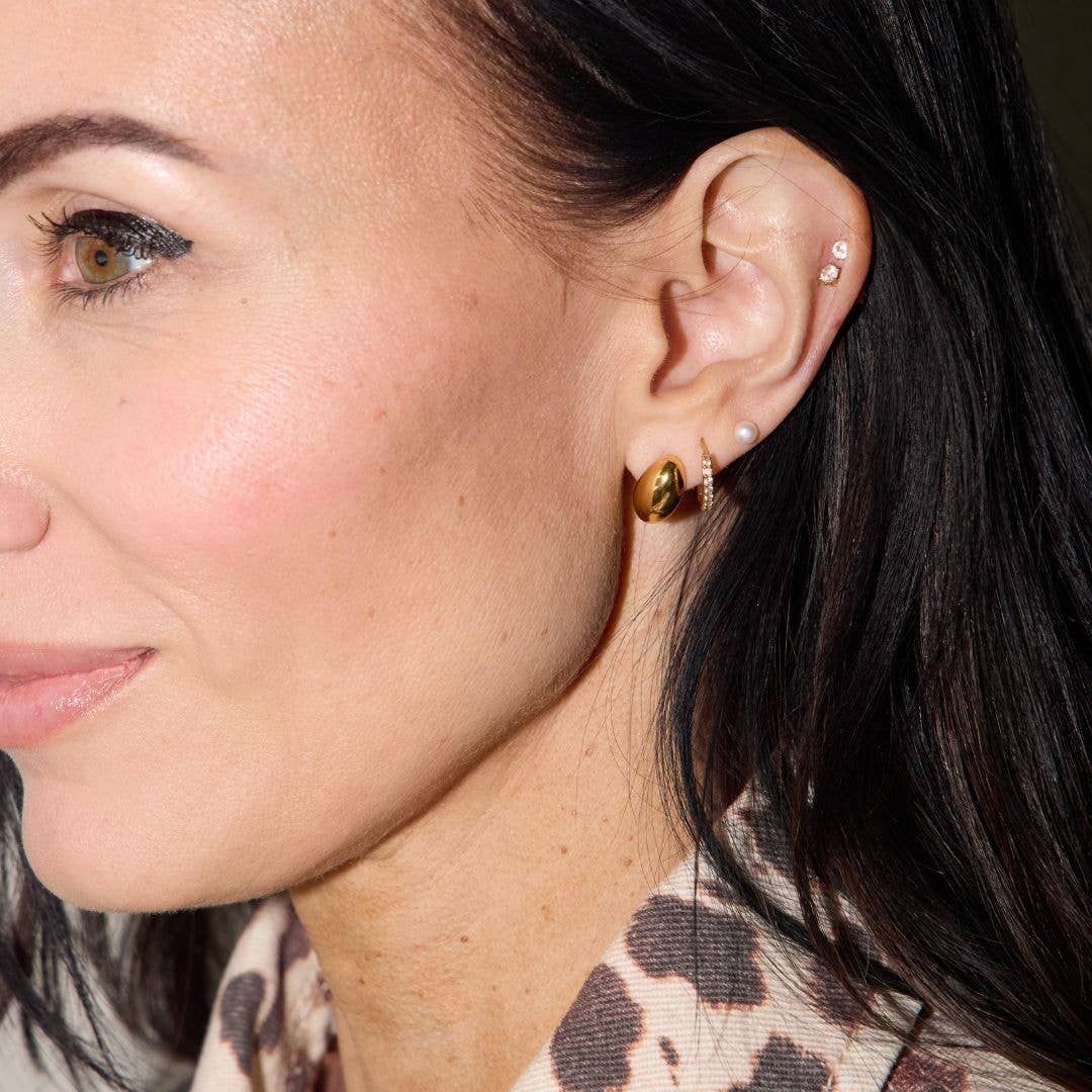 Josie Dome Stud Earrings