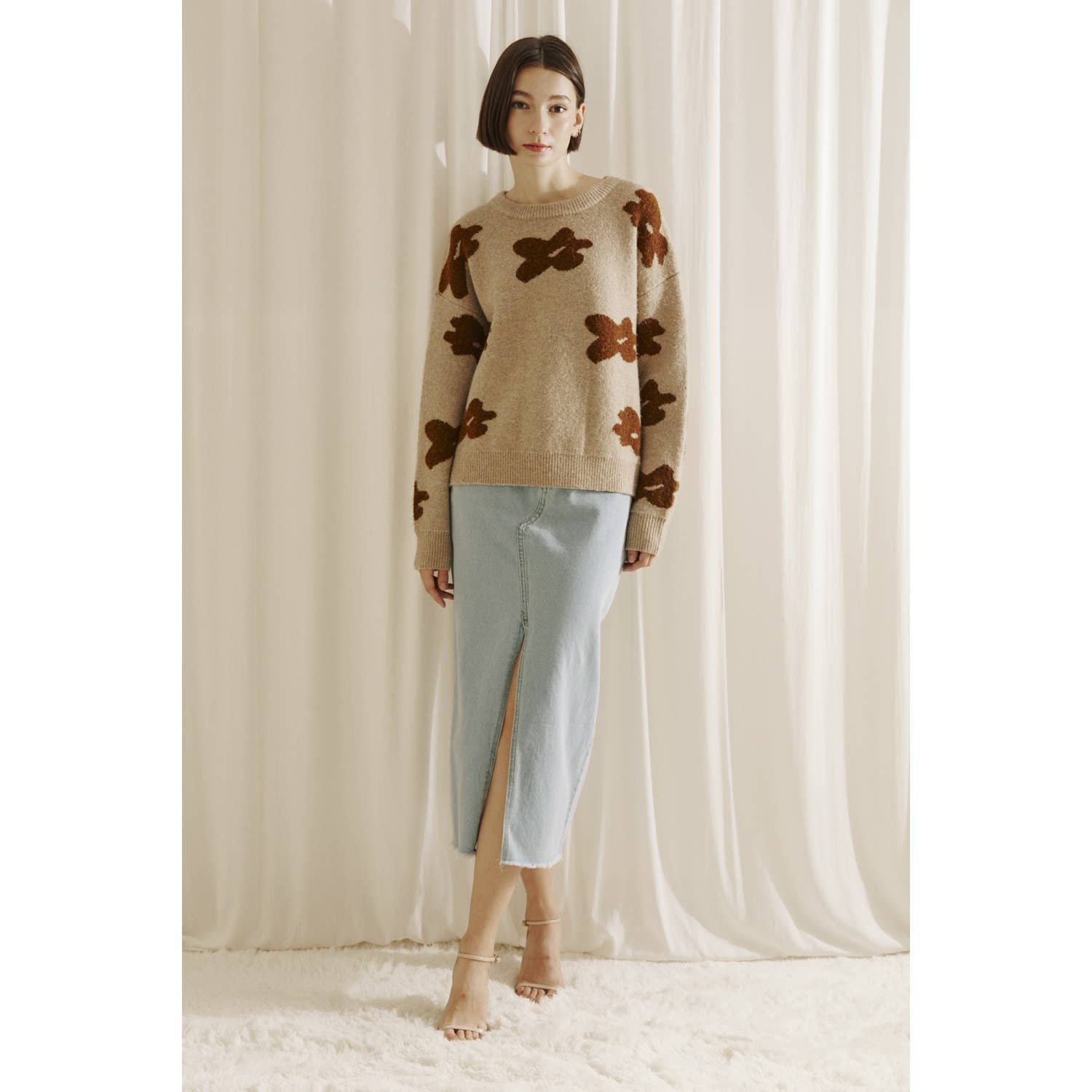 Groove Floral Sweater