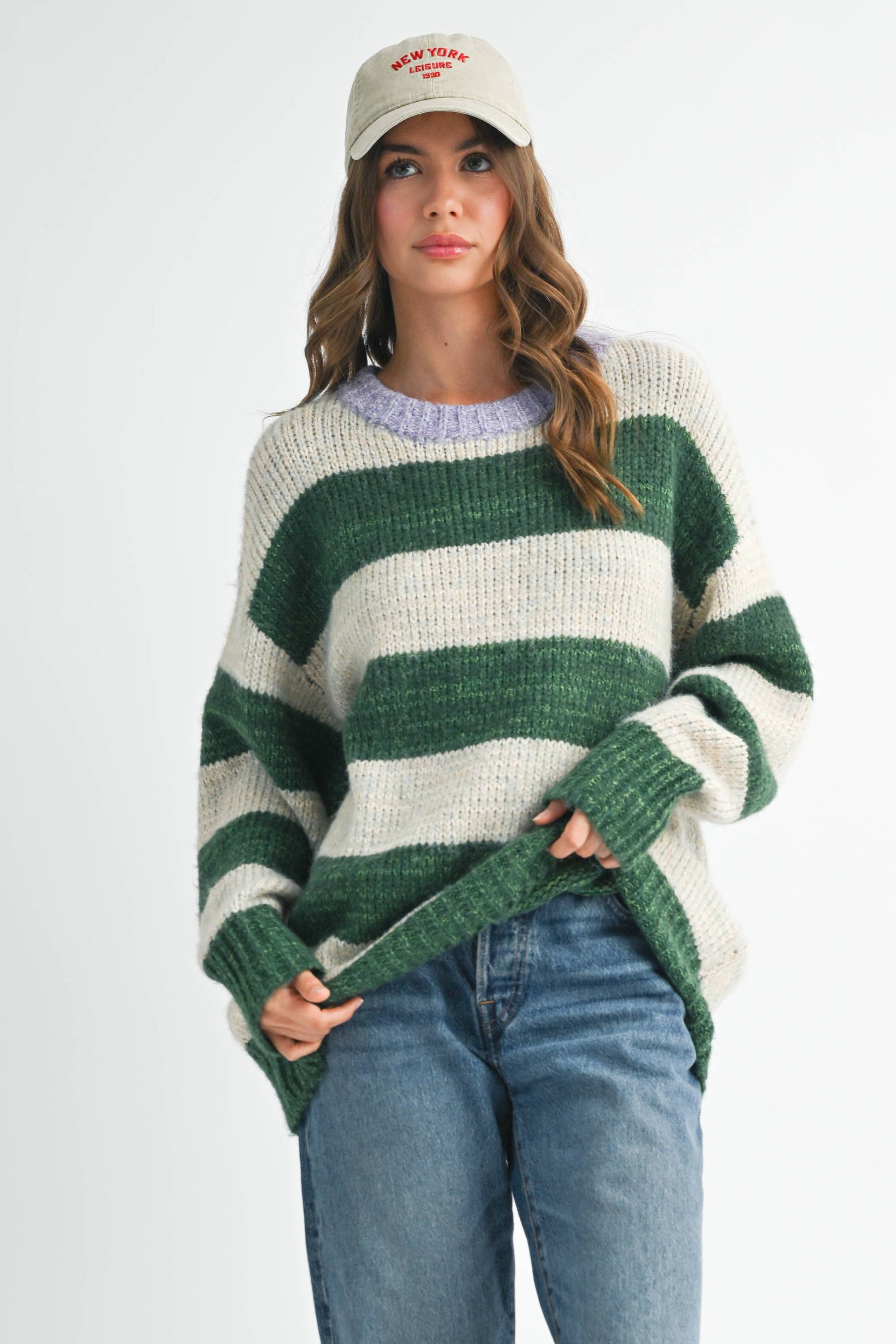 Leo Stripe Sweater