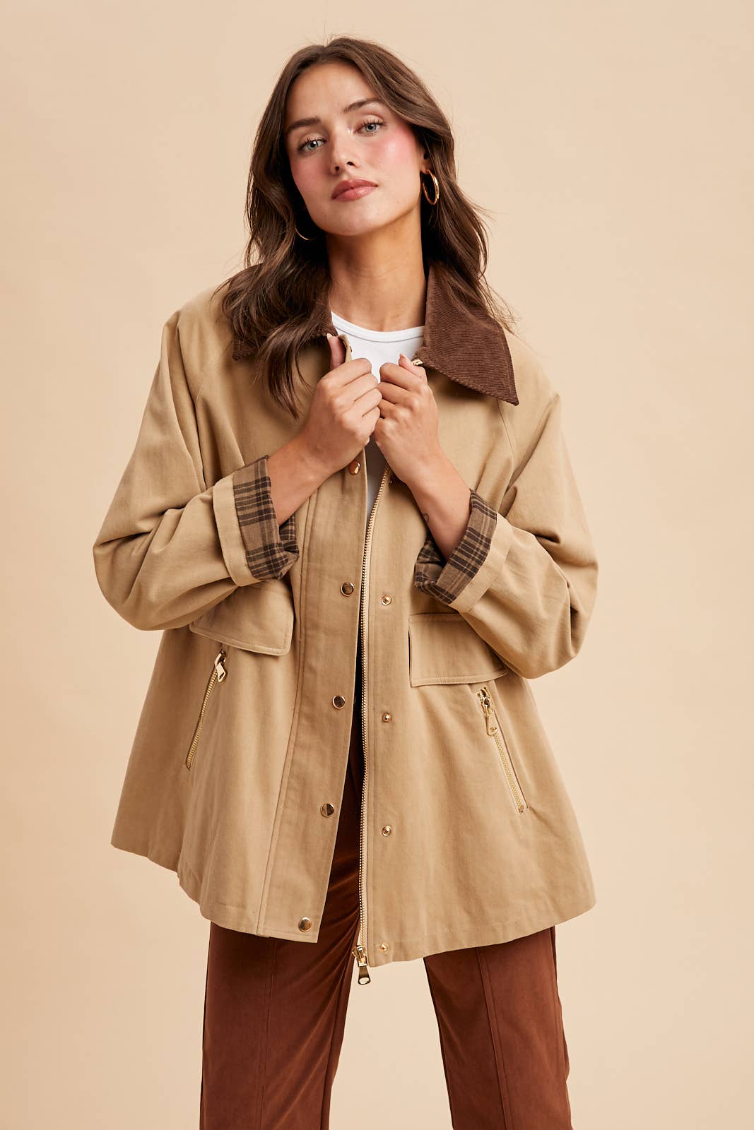 Demi Cotton Barn Jacket