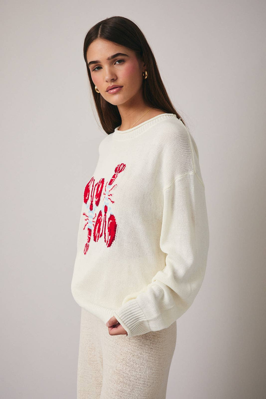 Lobster Roll Neck Sweater