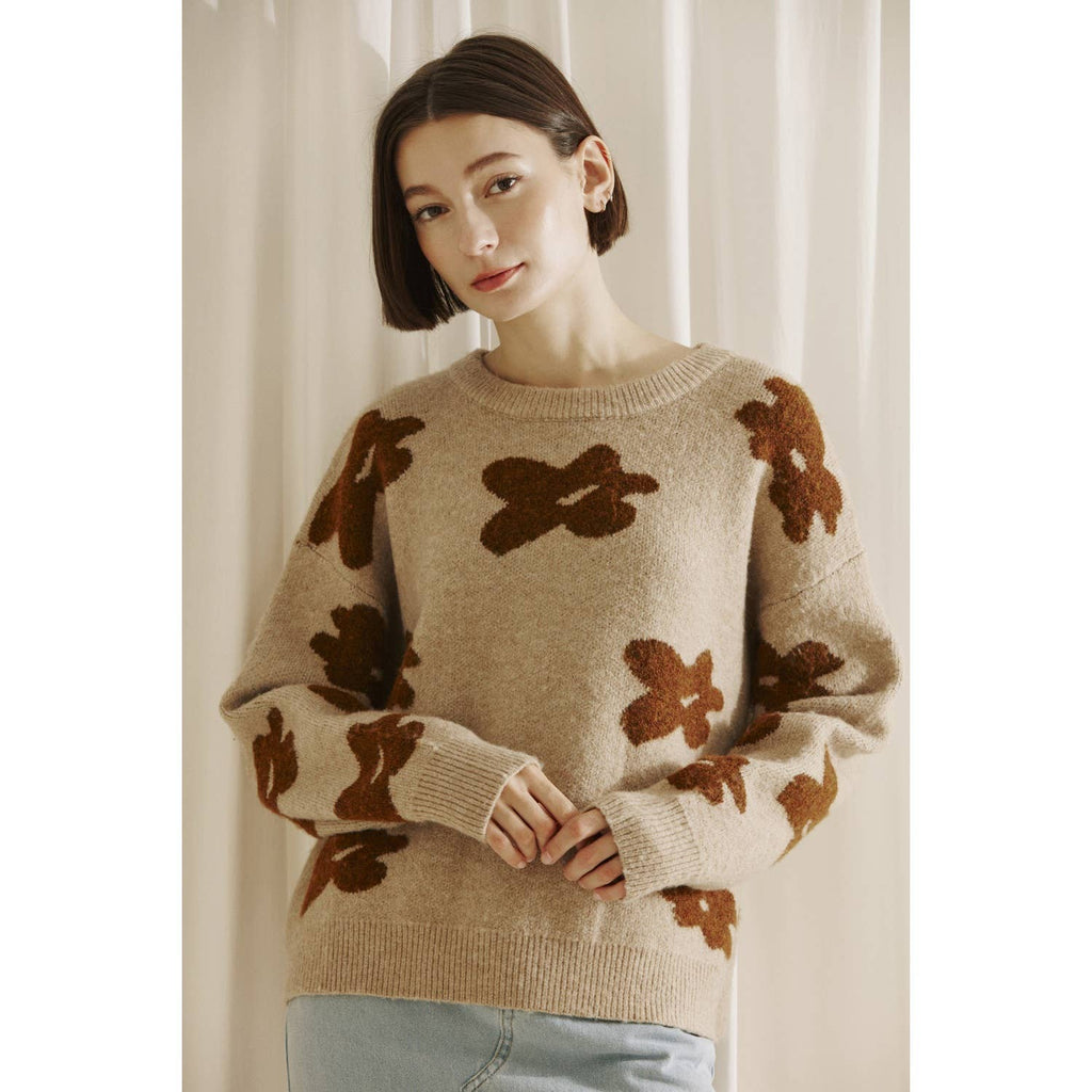 Groove Floral Sweater
