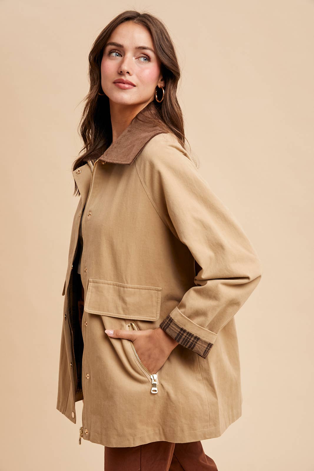 Demi Cotton Barn Jacket