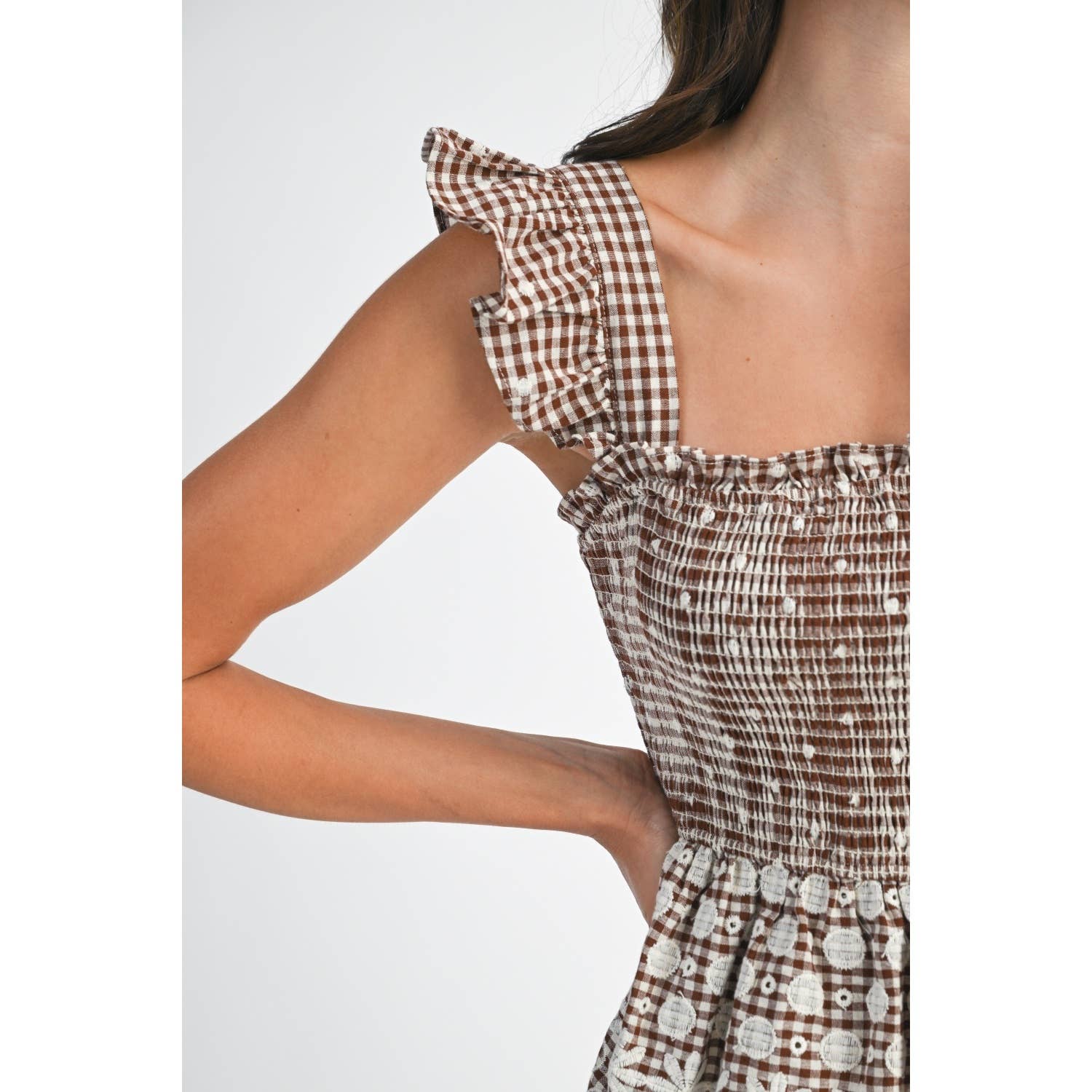 Camilla Gingham Top