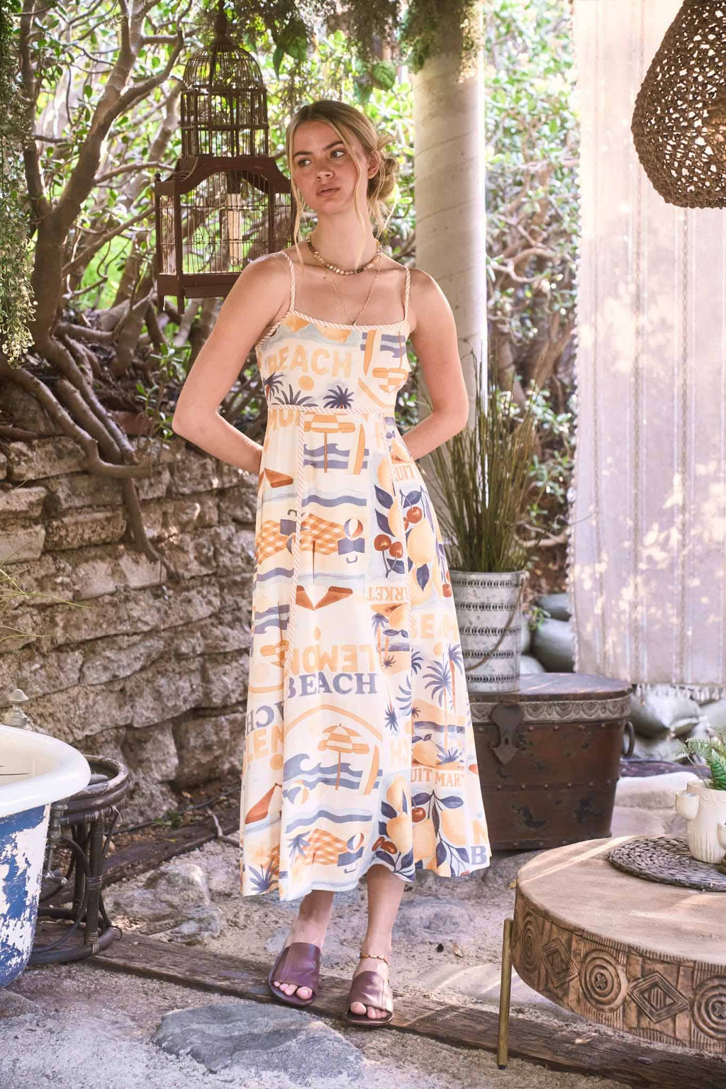 Ocean Club Midi Dress