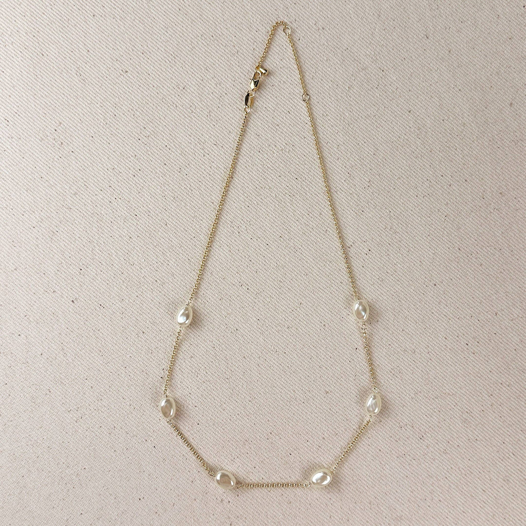 Margot Baroque Pearl Necklace