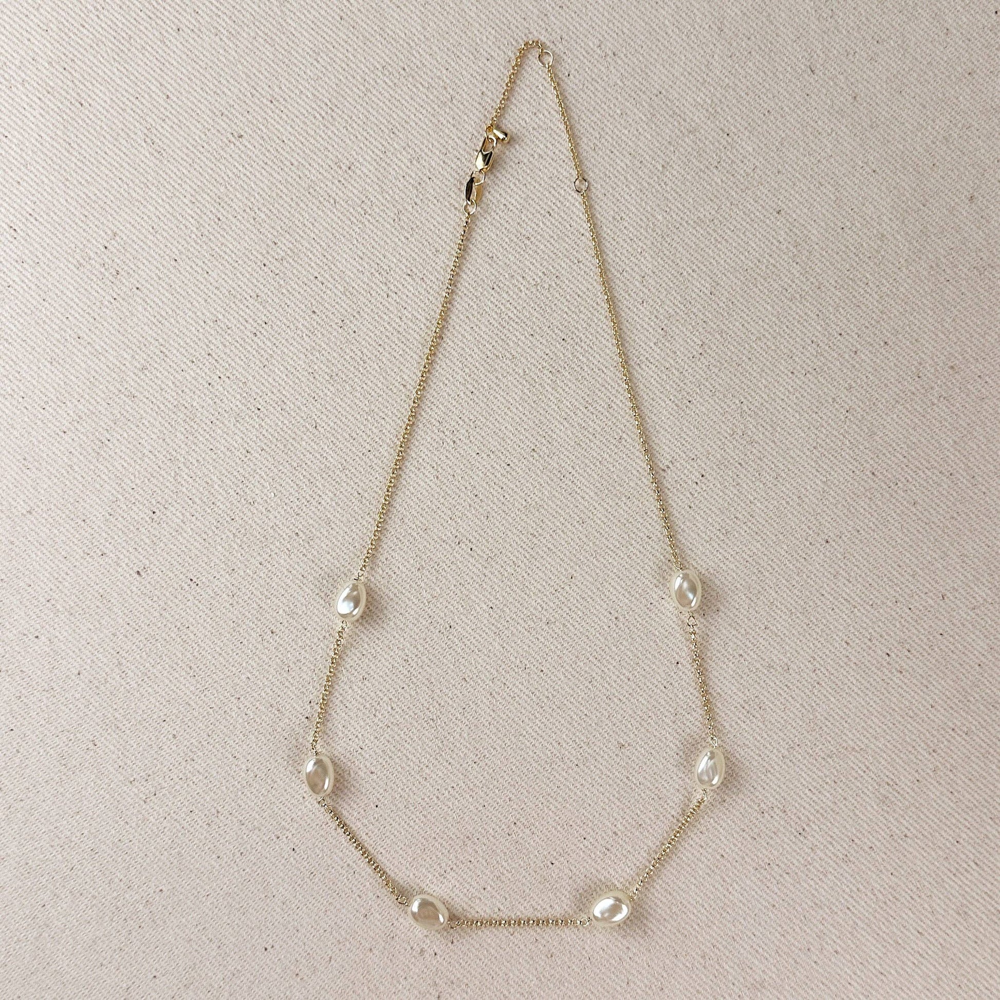 Margot Baroque Pearl Necklace