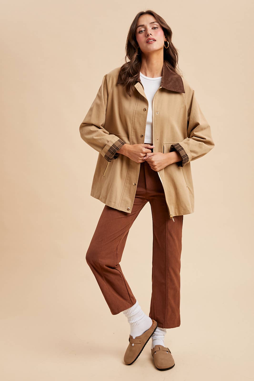 Demi Cotton Barn Jacket